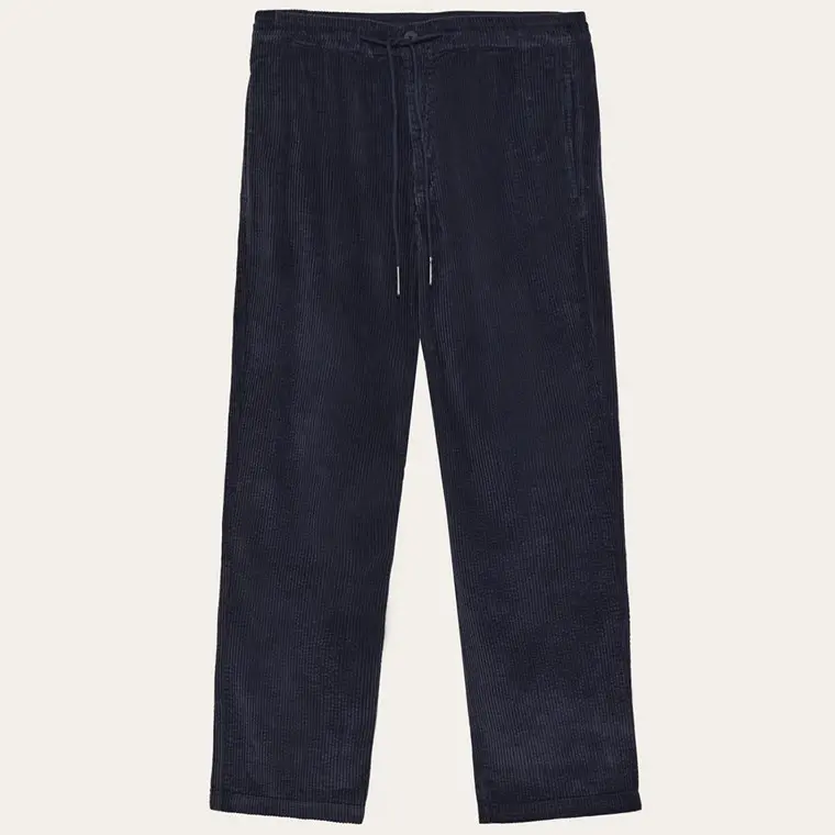 KnowledgeCotton Apparel Fig Comfort Corduroy Pants Night Sky