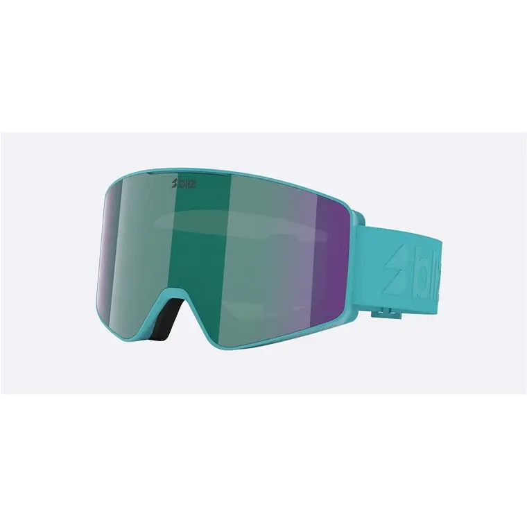 Bliz G001S Matte Turquoise / Brown W Green Mul