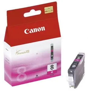 Canon - CLI-8M - 13 ml - magenta - original - blekkbeholder - for PIXMA iP3500, iP4500, iP5300, MP510, MP520, MP610, MP960, MP970, MX700, MX850, Pro9000