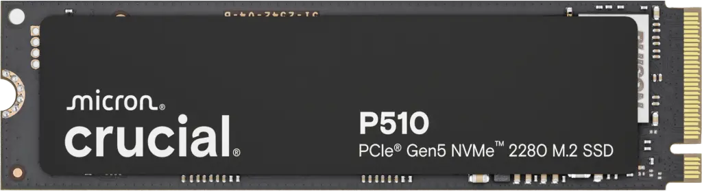 Crucial - P510 2TB PCIe Gen5 NVMe M.2 PCIe 5.0 SSD