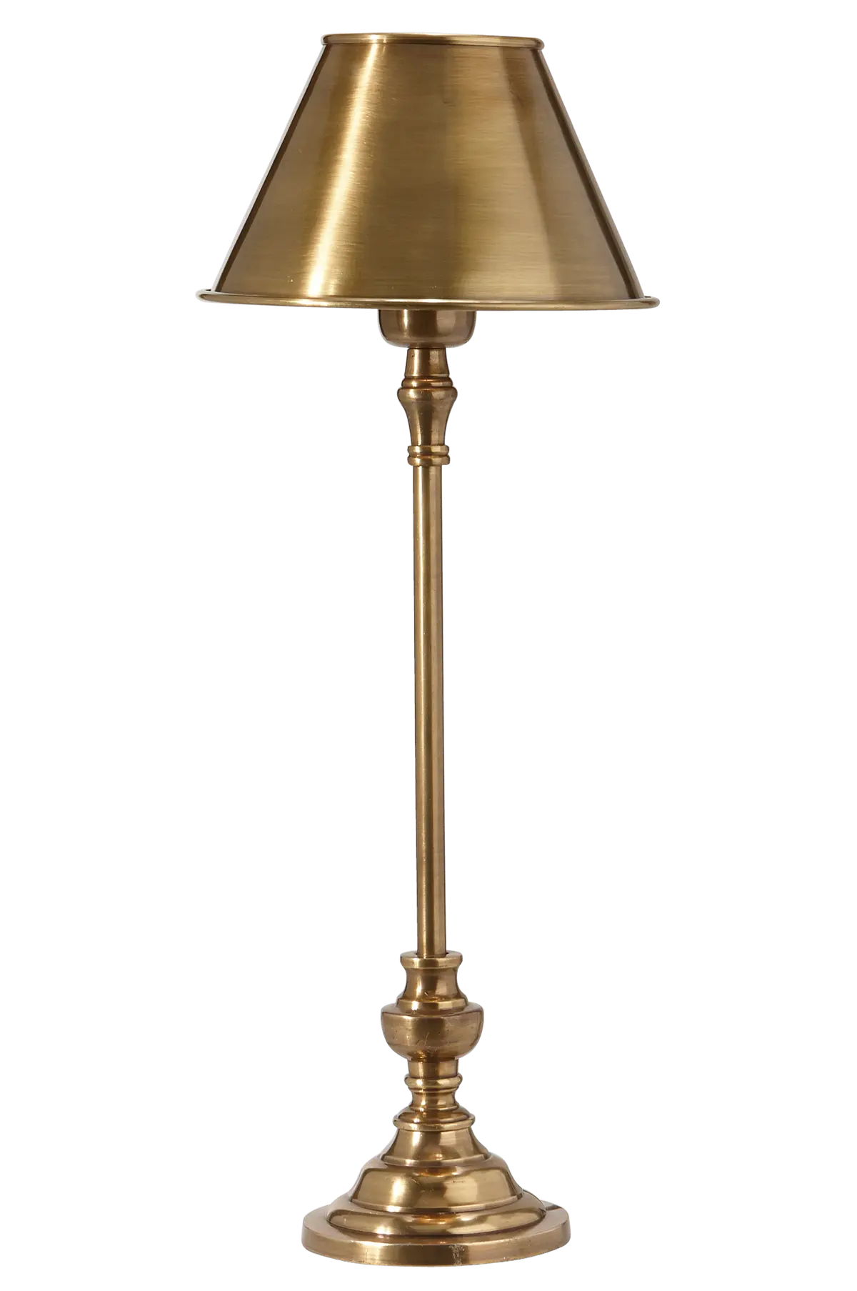 Bordlampe Andrea Messing