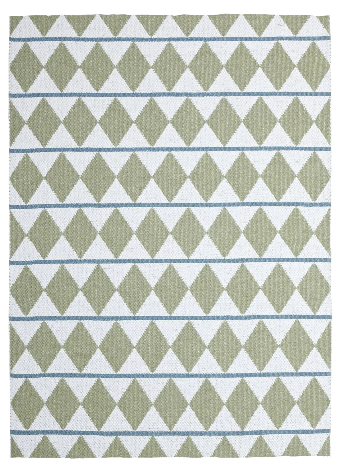 Plastteppe Zigge 150x200 cm Olivengrønn