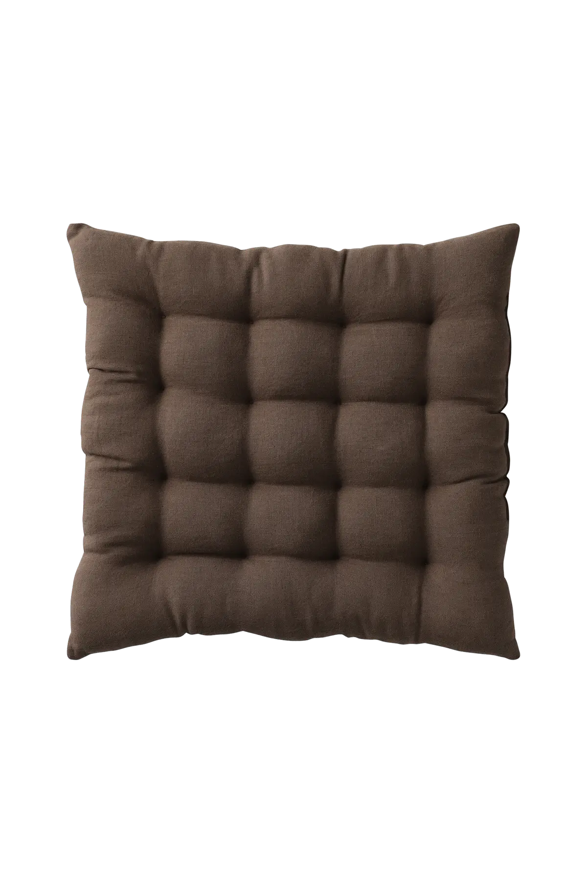 Sittepute Candice i vasket lin 40x40x5 cm