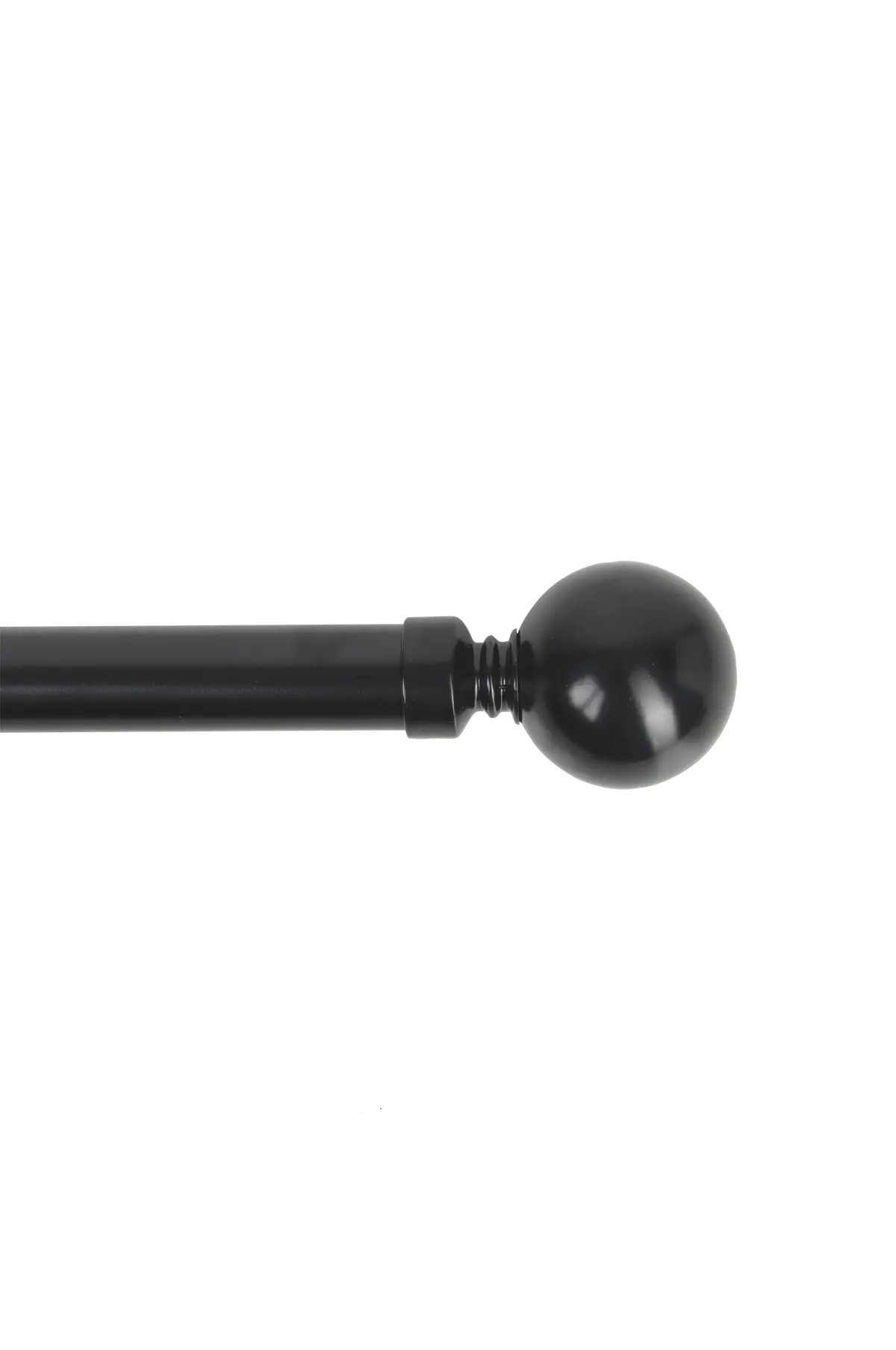 Gardinstang Comet 16/19 mm Svart matt svart
