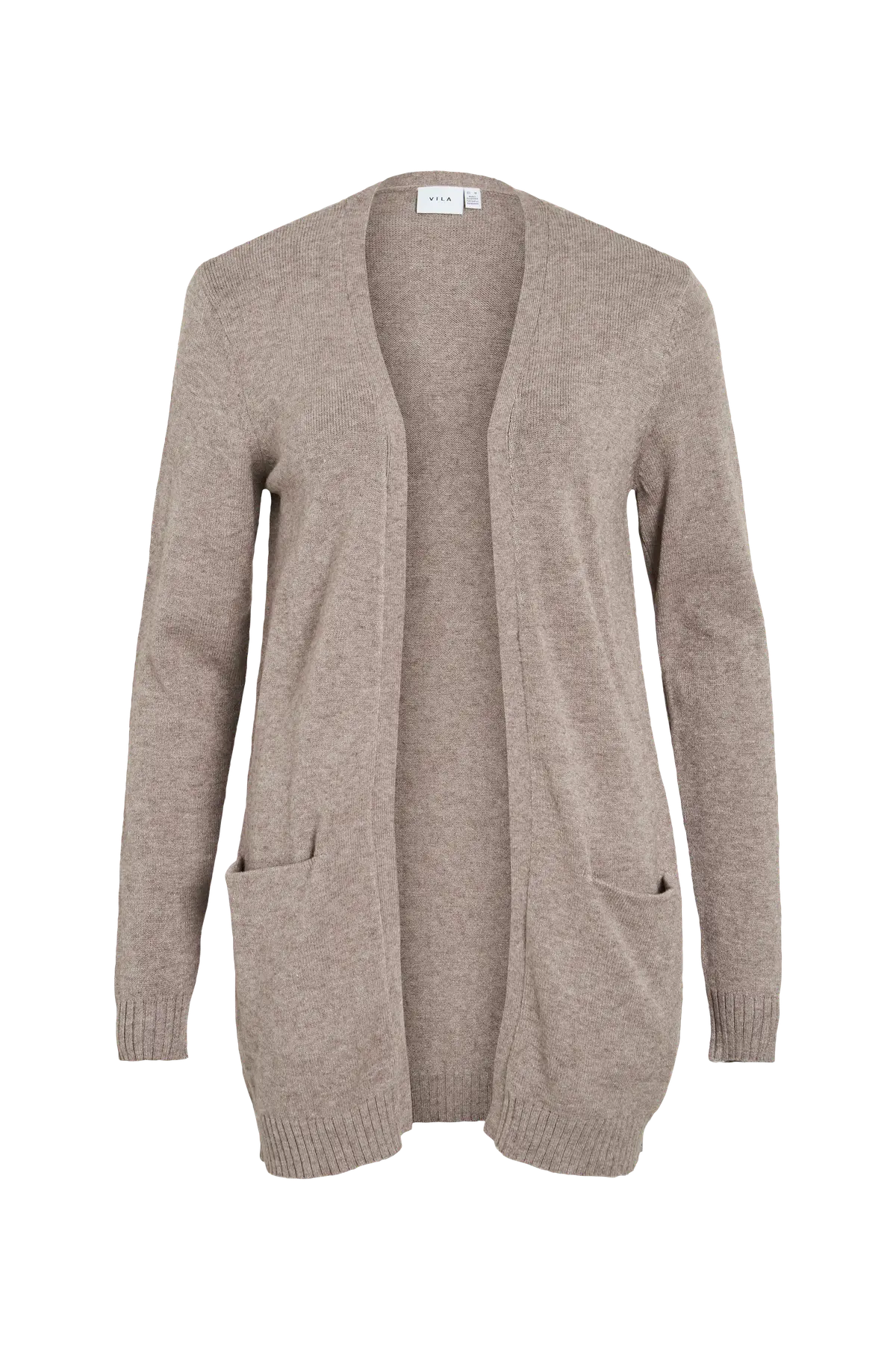 Cardigan viRil L/S Open Knit Falcon