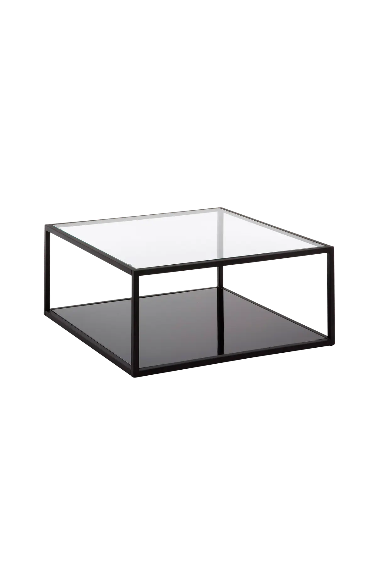 GREENHILL sofabord 80x80 cm Transparent