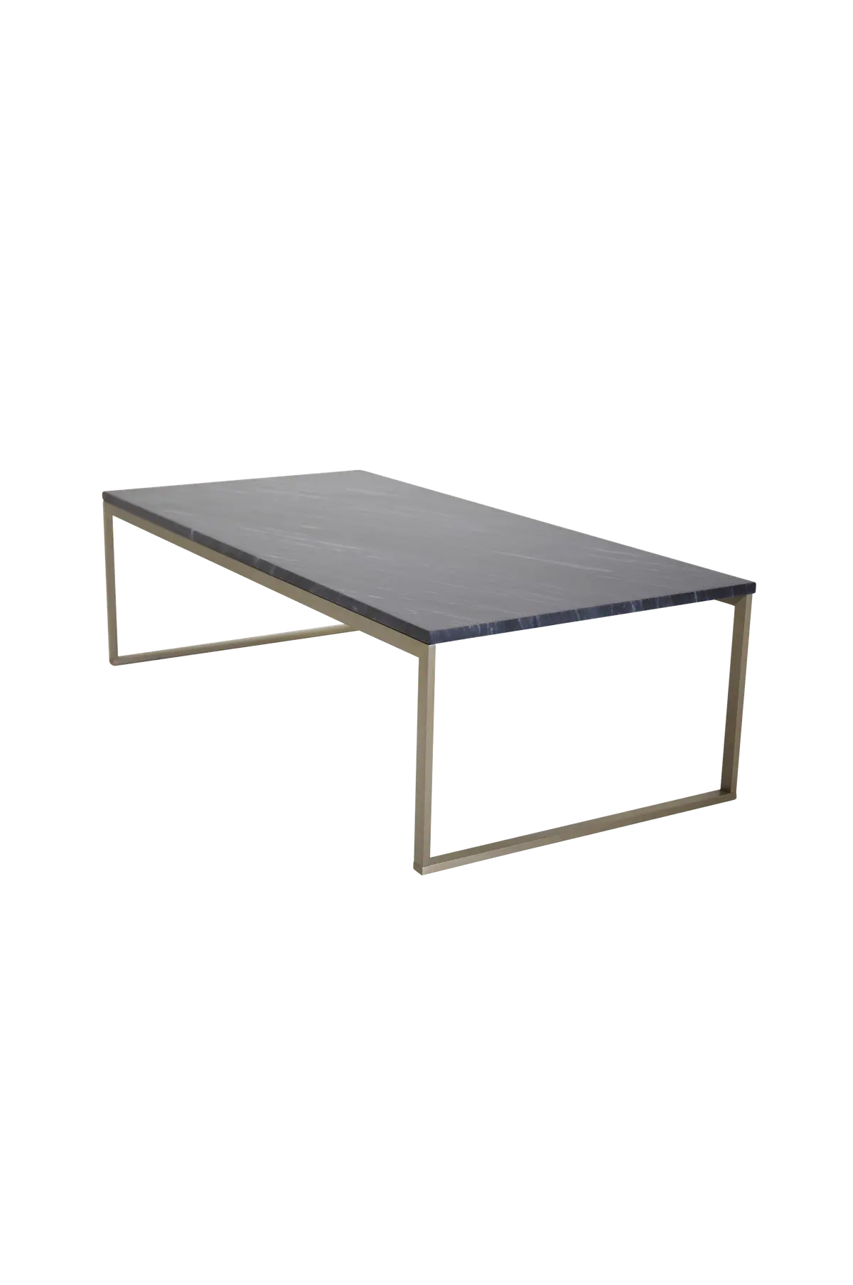 Sofabord Espolla, 60x120 cm Borstad mässing svart