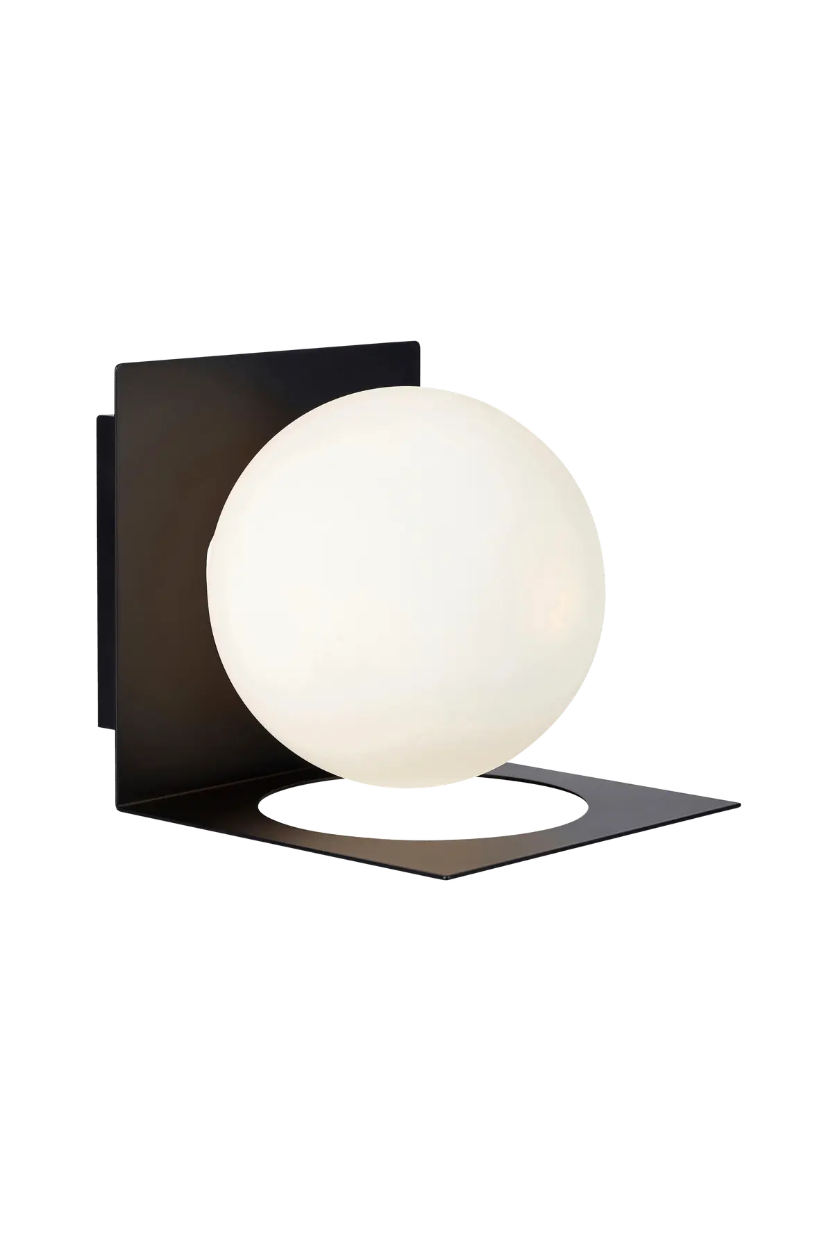 Vegglampe Zenit Svart/hvit