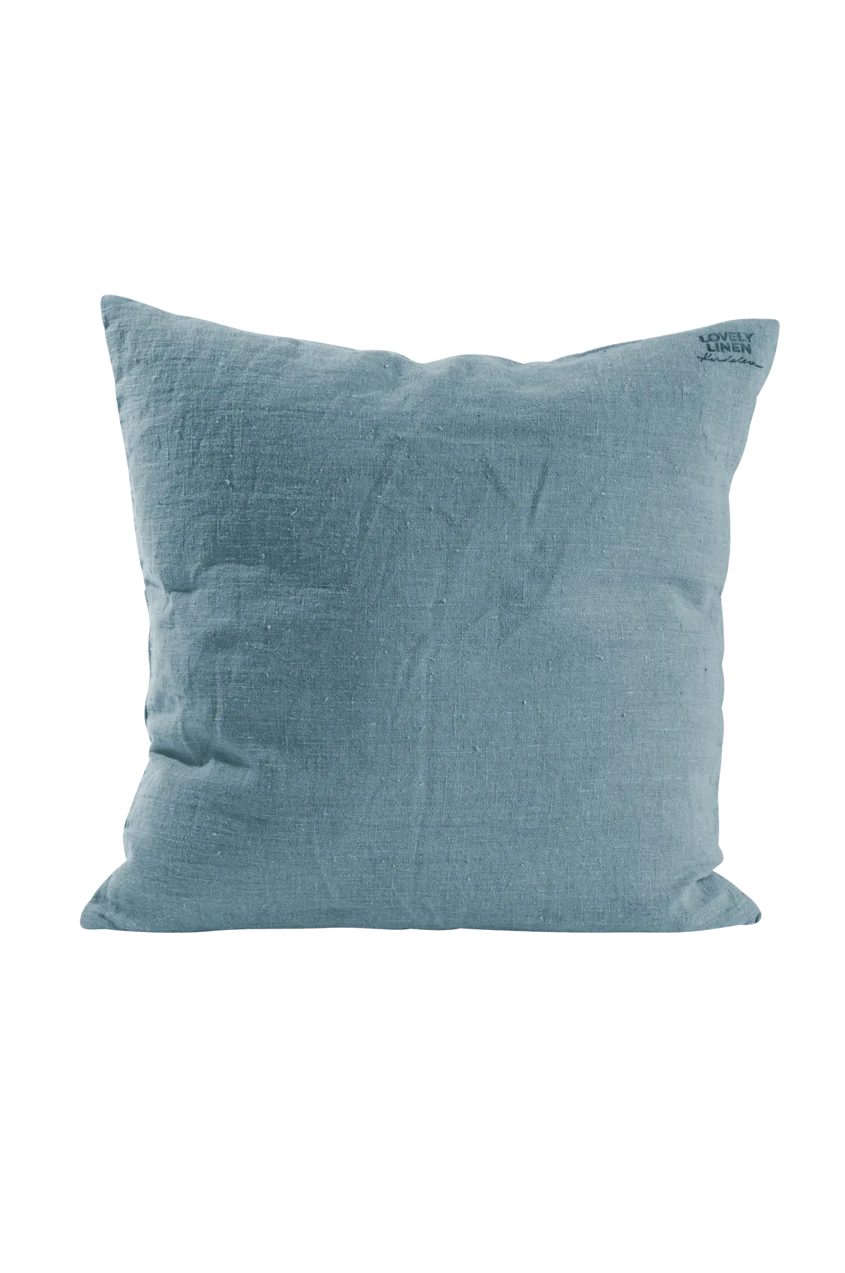 Putetrekk Lovely i vasket lin Dusty blue