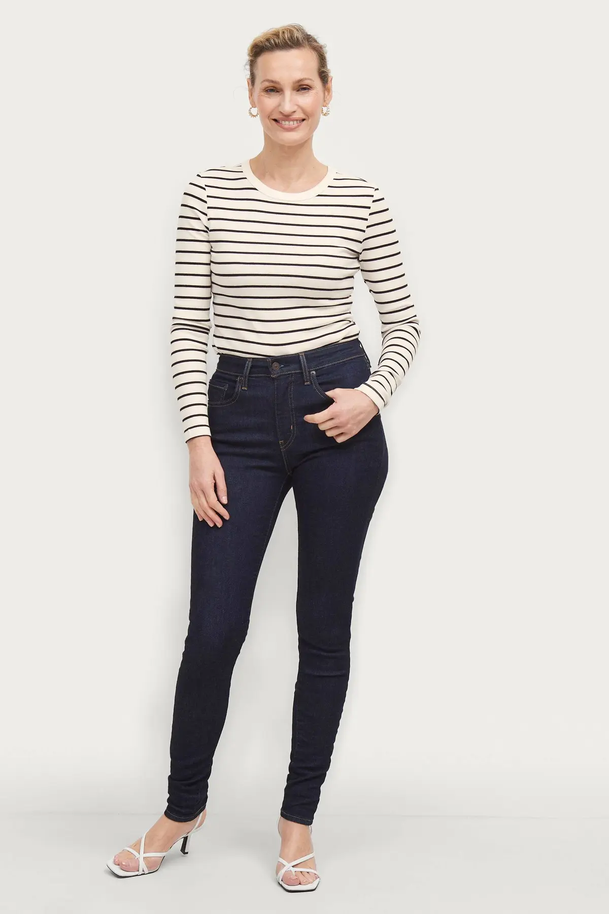 Jeans 721 High Rise Skinny BLUE WAVE RINSE