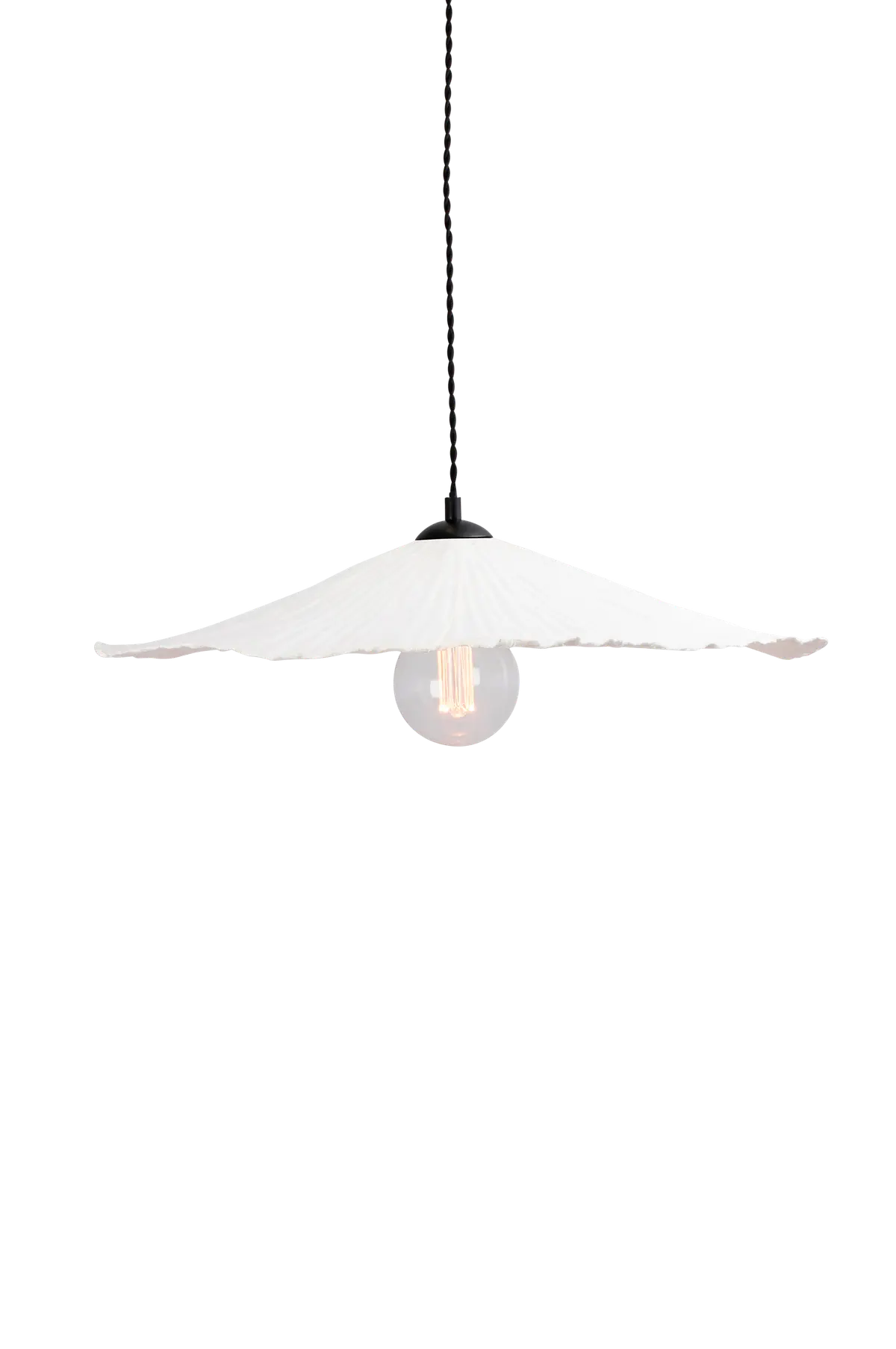 Taklampe Tropez Natur/ svart