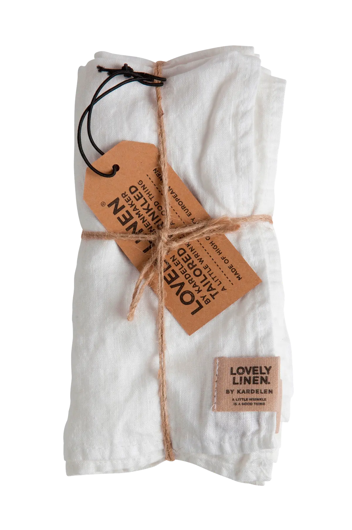 Serviett Misty 4-pk i vasket lin Misty cloud