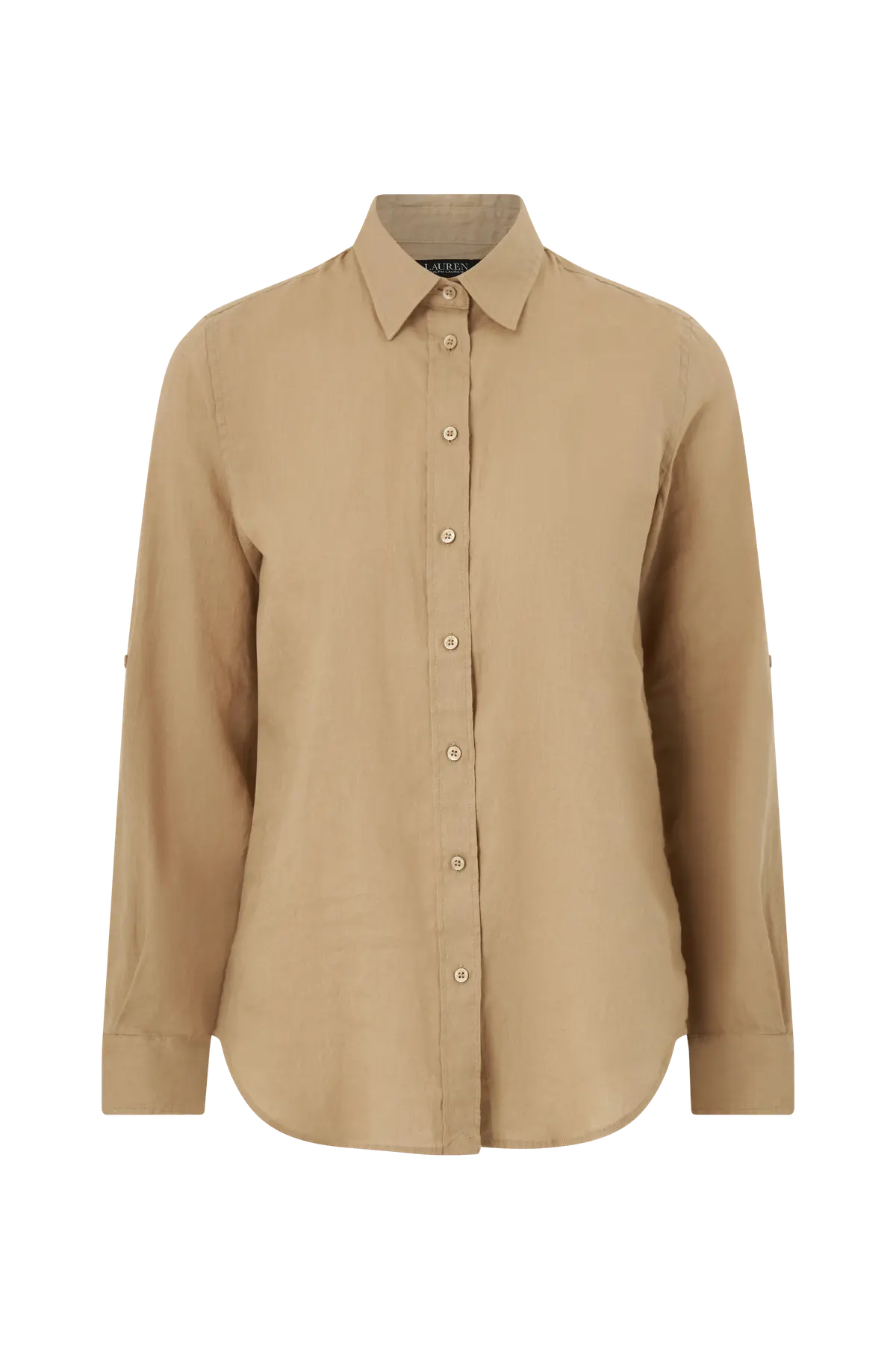 Skjorte Karrie Long Sleeve Shirt Birch tan