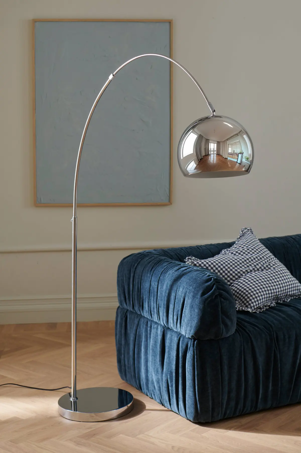 Gulvlampe Canon Krom