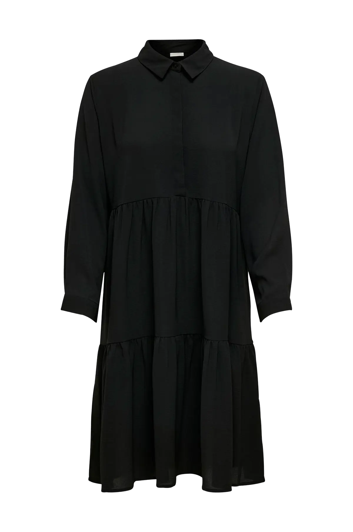 Kjole jdyPiper L/S Shirt Dress Wvn 8155 - black
