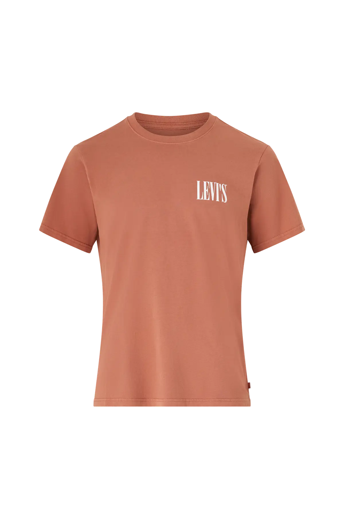 T-shirt SS Relaxed Fit Tee SSNL SERIF LOGO ETRUSCAN RED JERSEY