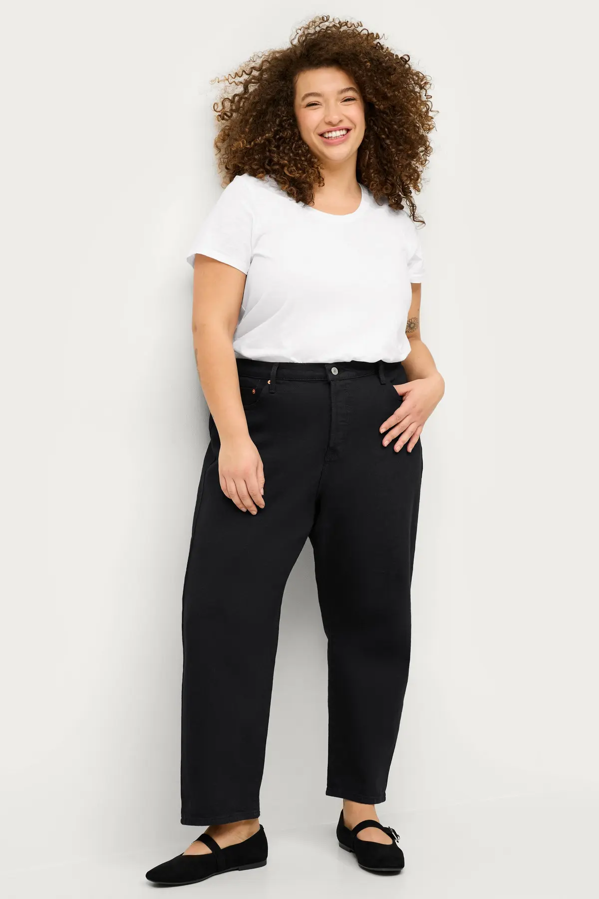 Jeans 501 Crop Jive Black spro