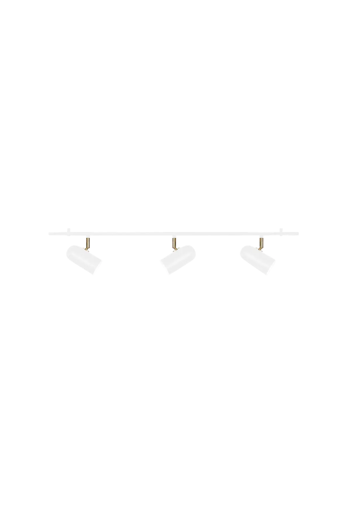 Plafond Swan 3 Hvit/messing