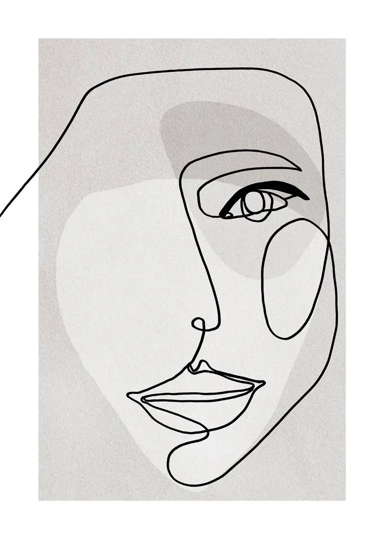 Poster Face Line 3