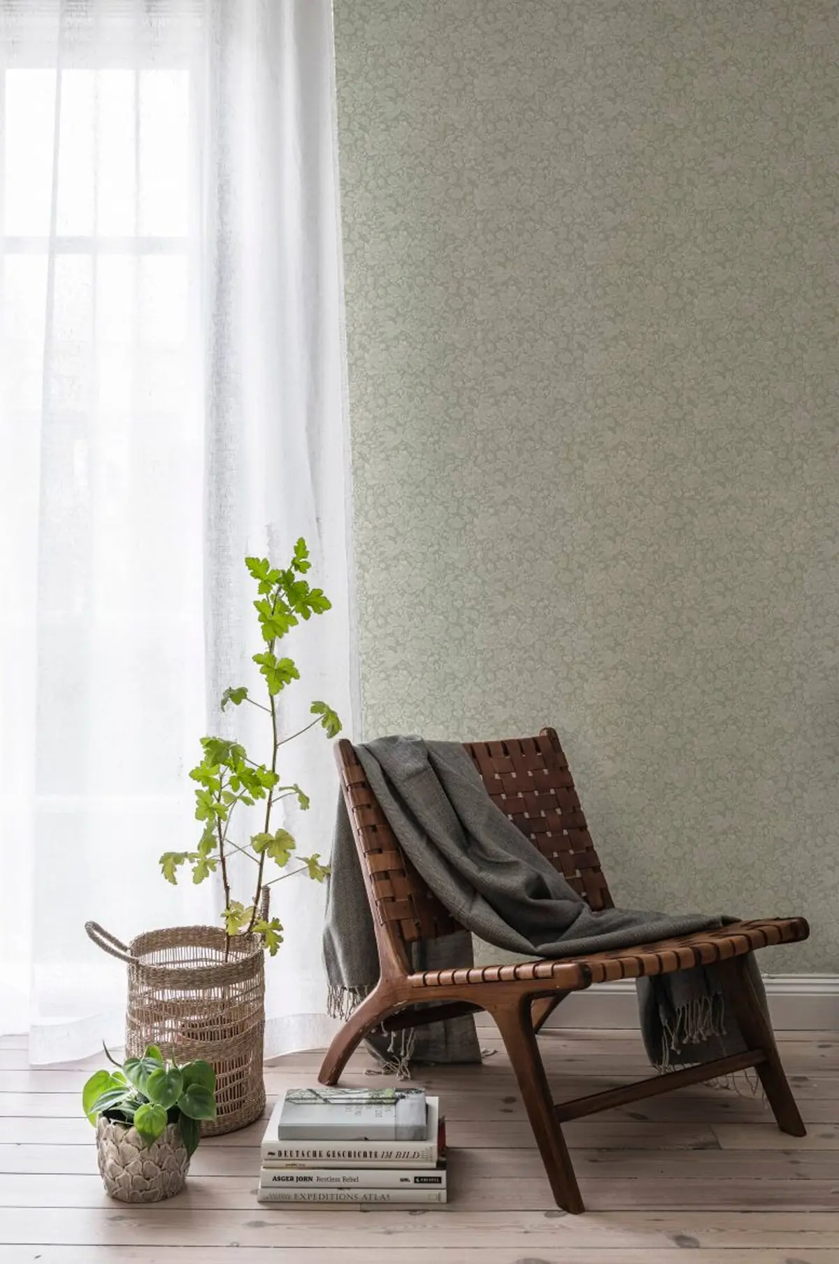 Tapet Jenny Light Green