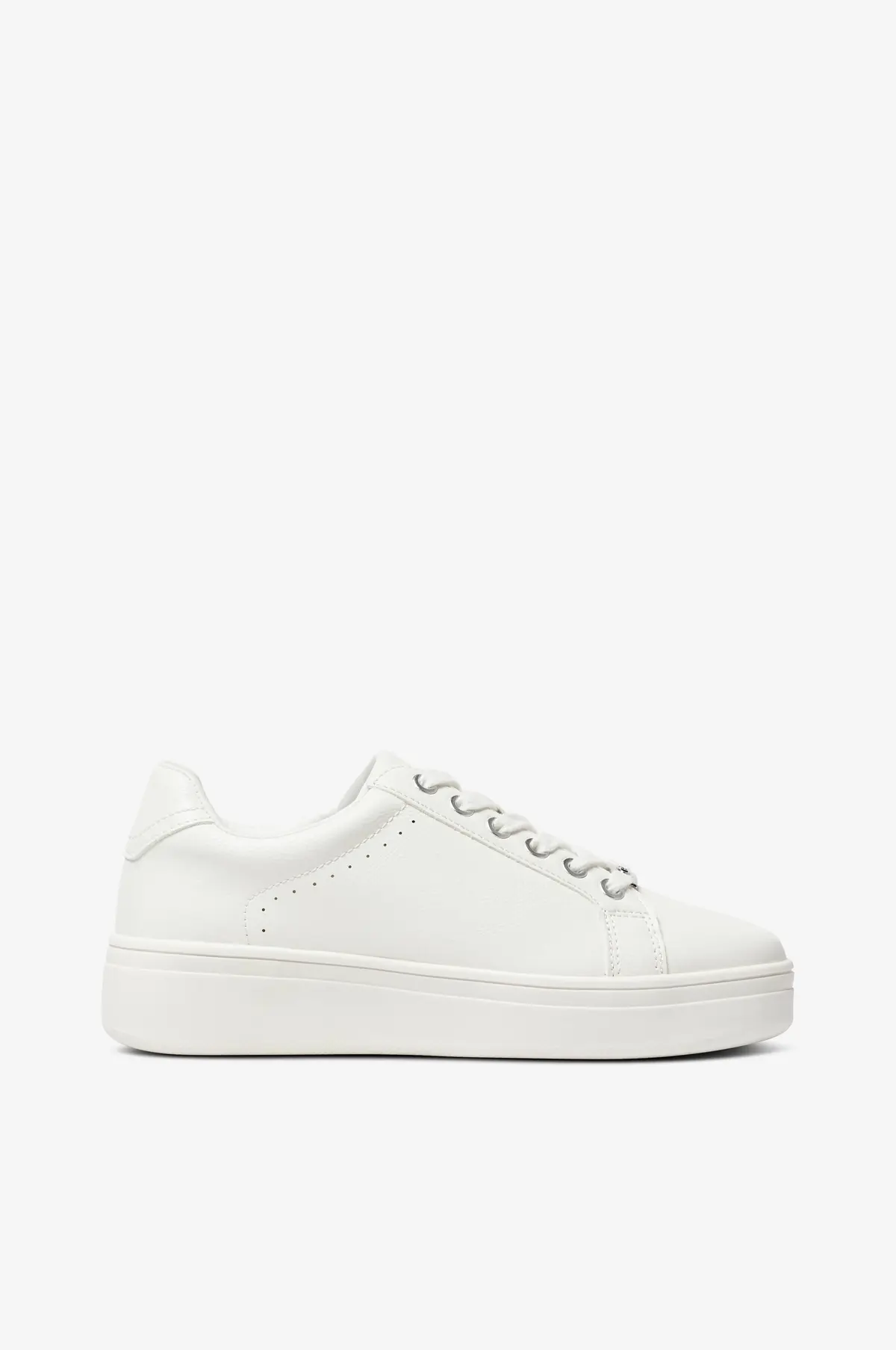 Joggesko i skinnimitasjon White