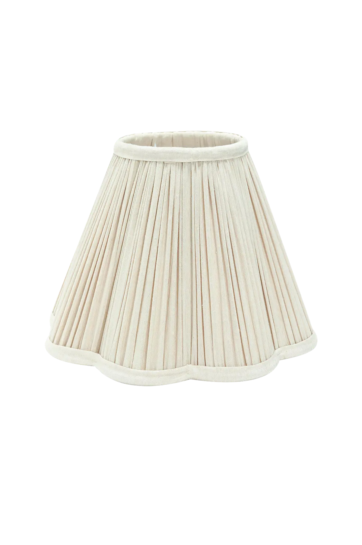 Lampeskjerm Siv Plissé 30 cm Ivory