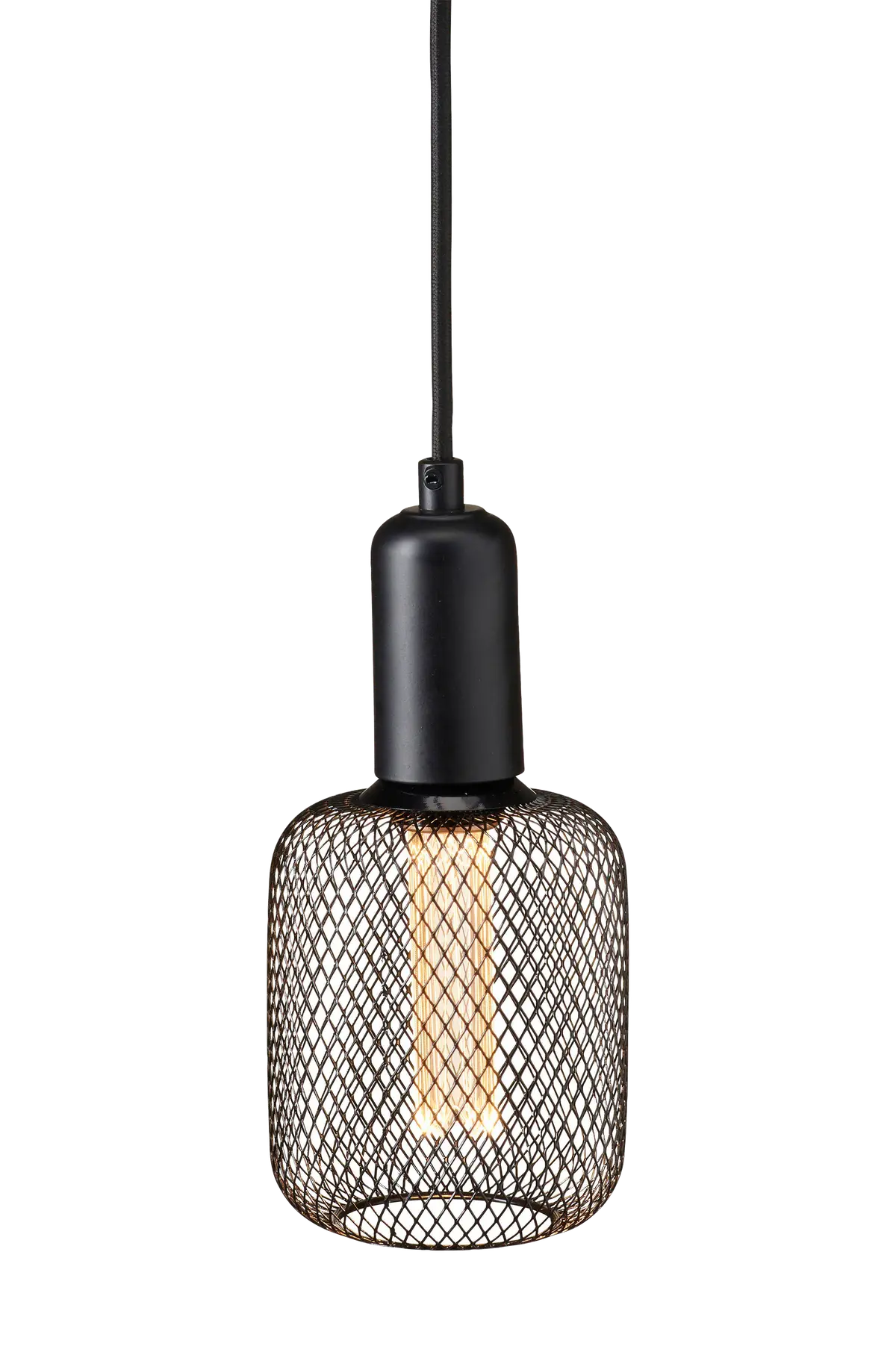 Vinduslampe Grid 10 cm Svart