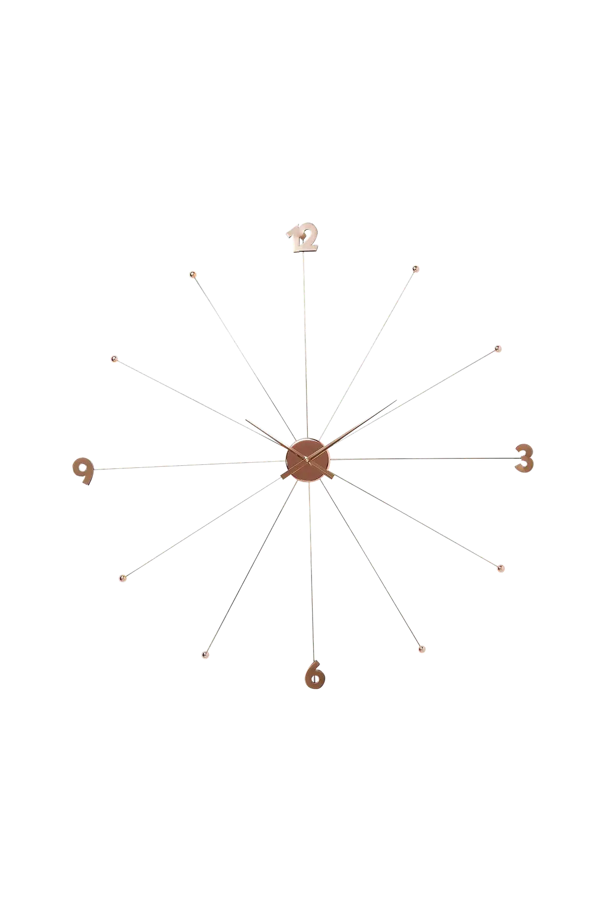 Veggklokke Paraply Bronse