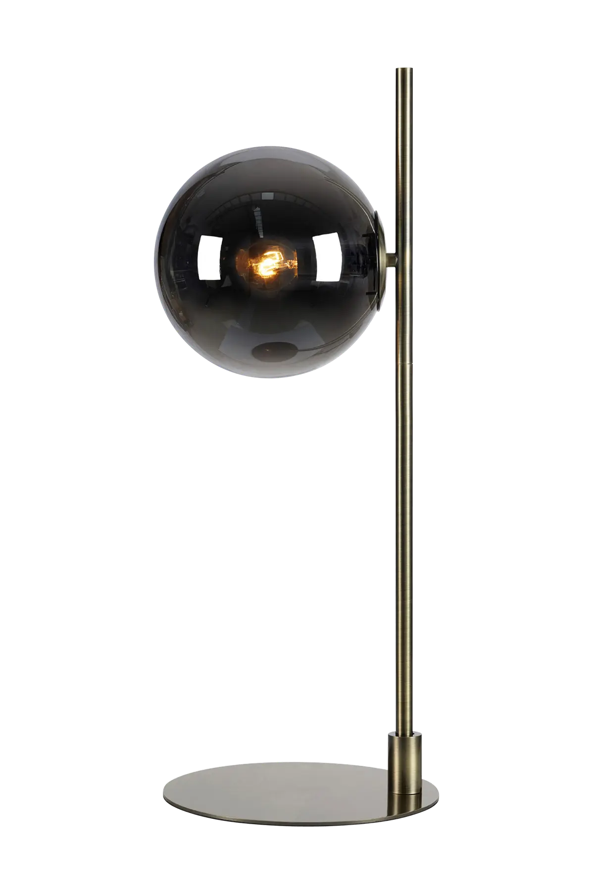 Bordlampe DIONE 1L Antikk / røykfylt