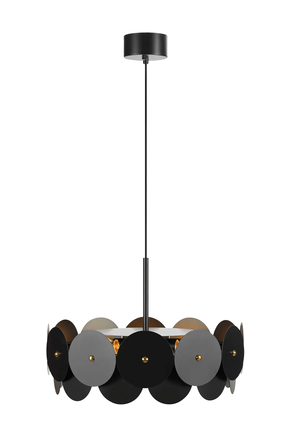 Pendel VEGAS 3L Svart/messing