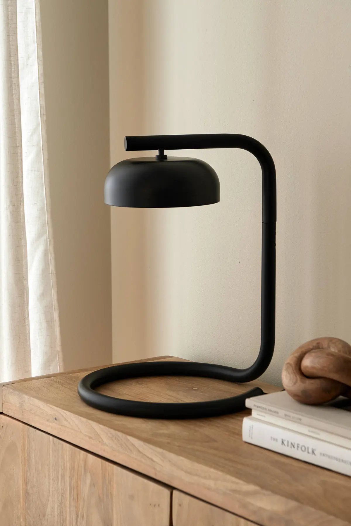 Bordlampe Sirap Svart