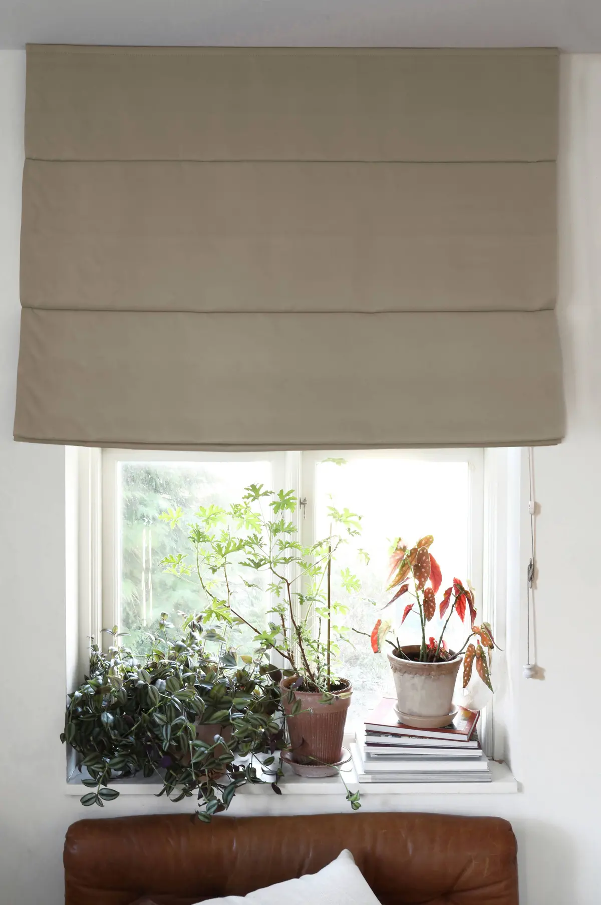 Liftgardin Hotell Dim Out 220 cm høy Sand