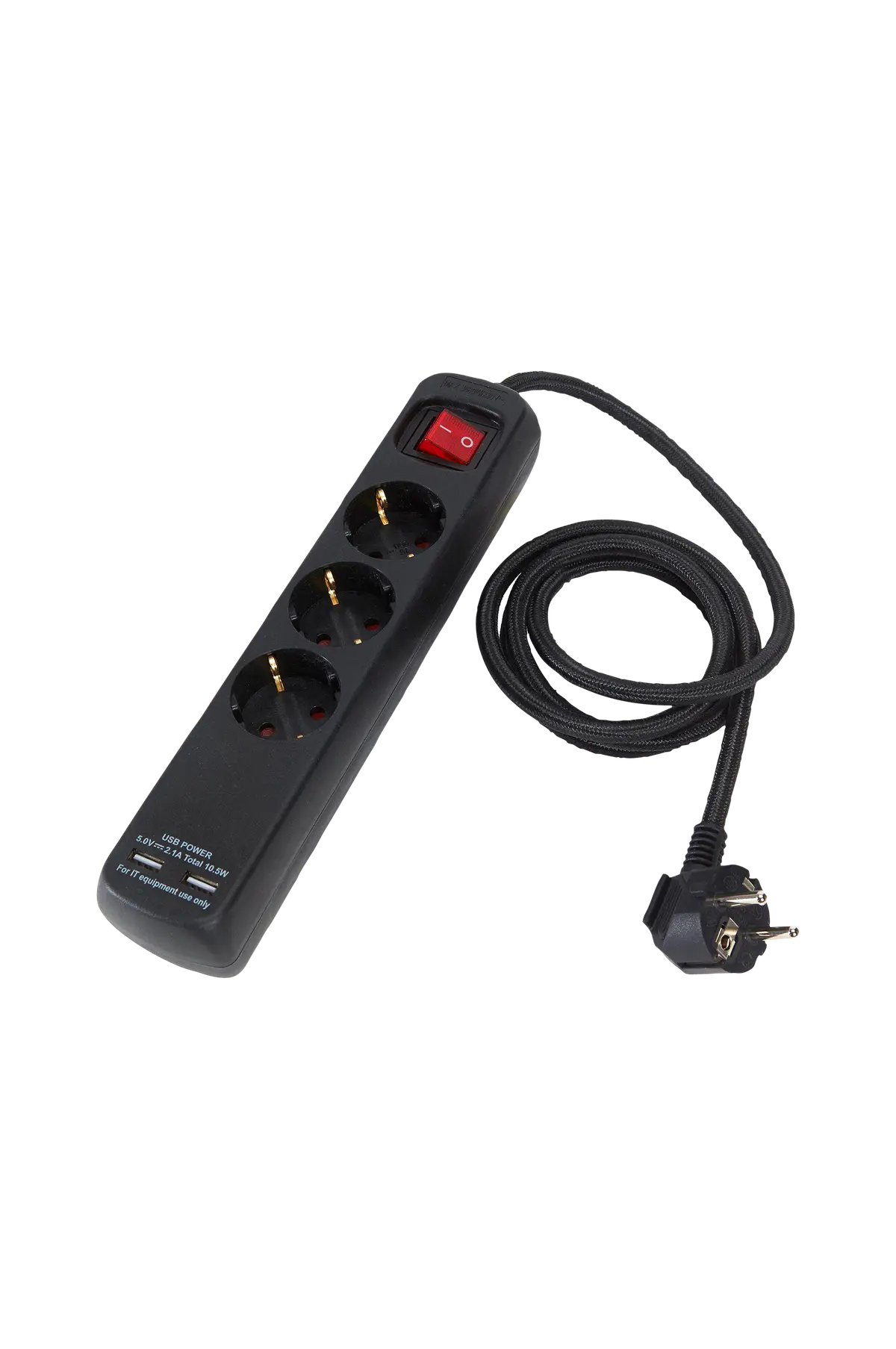 Skjøteledning 3 M USB 1,4 m