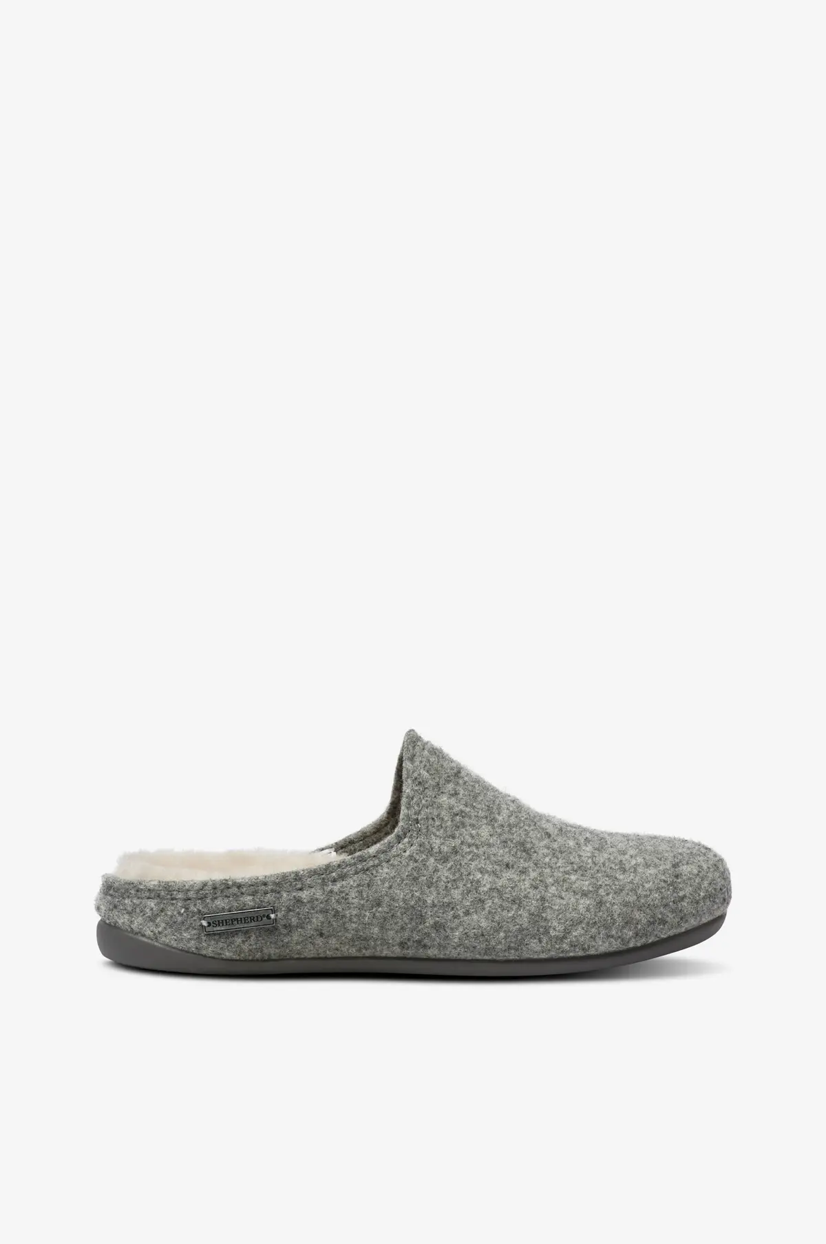 Saueskinnstøfler Fatima Grey