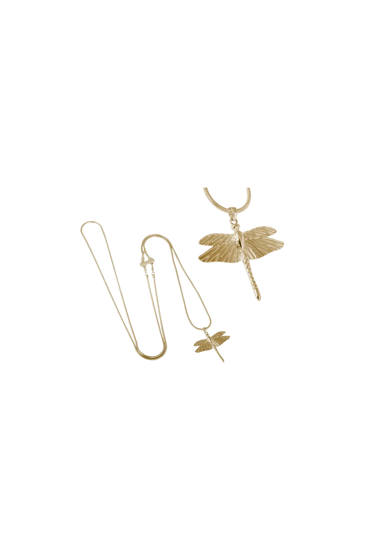 Halskjede Dragonfly Mini Gold