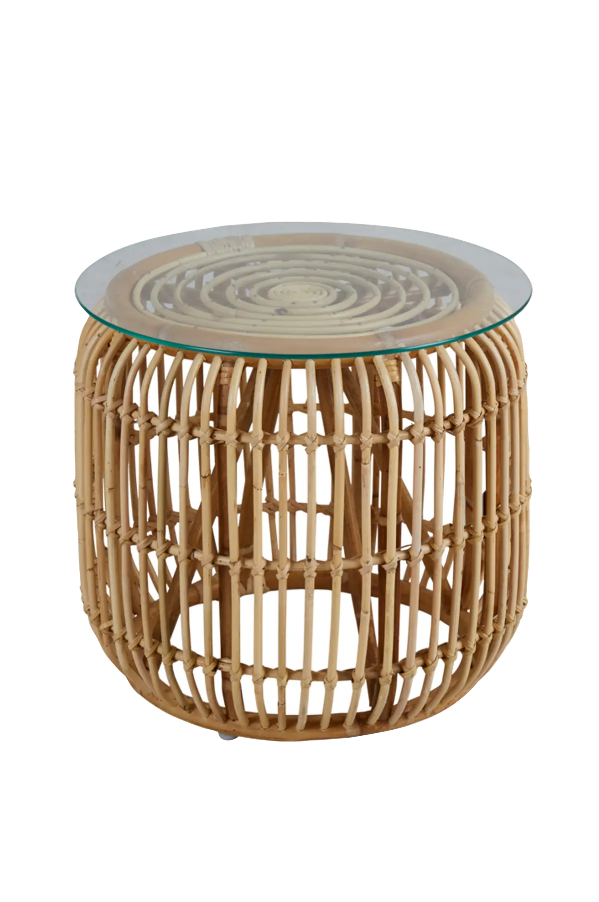Vallda sidebord, diameter 49 cm Natur