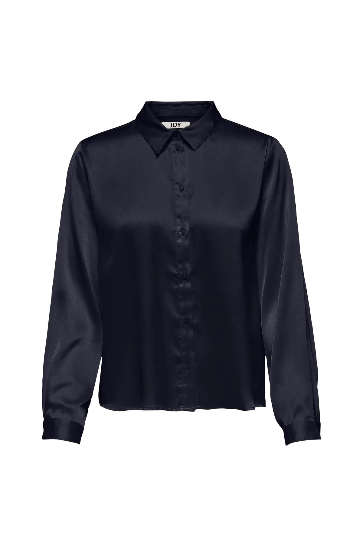Skjorte jdyFifi Life L/S Short Shirt Wvn Night sky