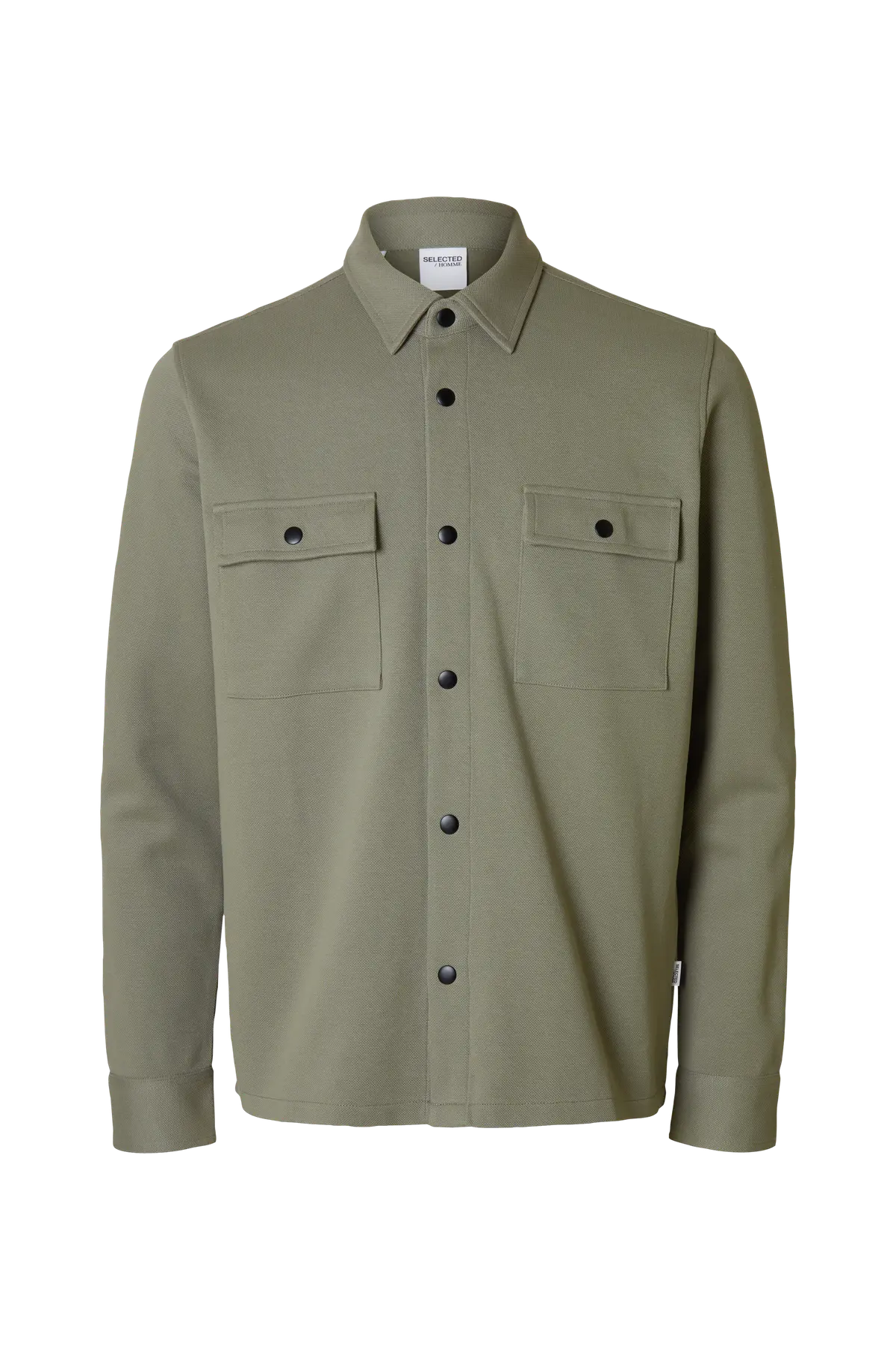 Overtreksskjorte slhJackie Sweat Jacket Vetiver
