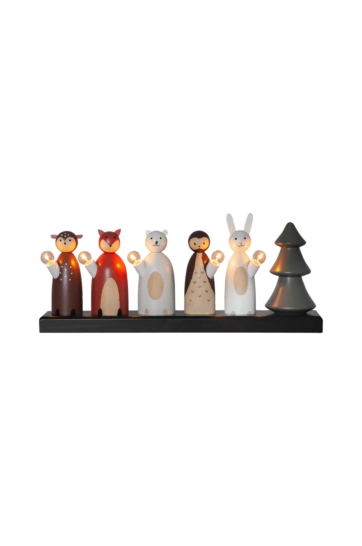 Lysestake Forest Friends 19 cm