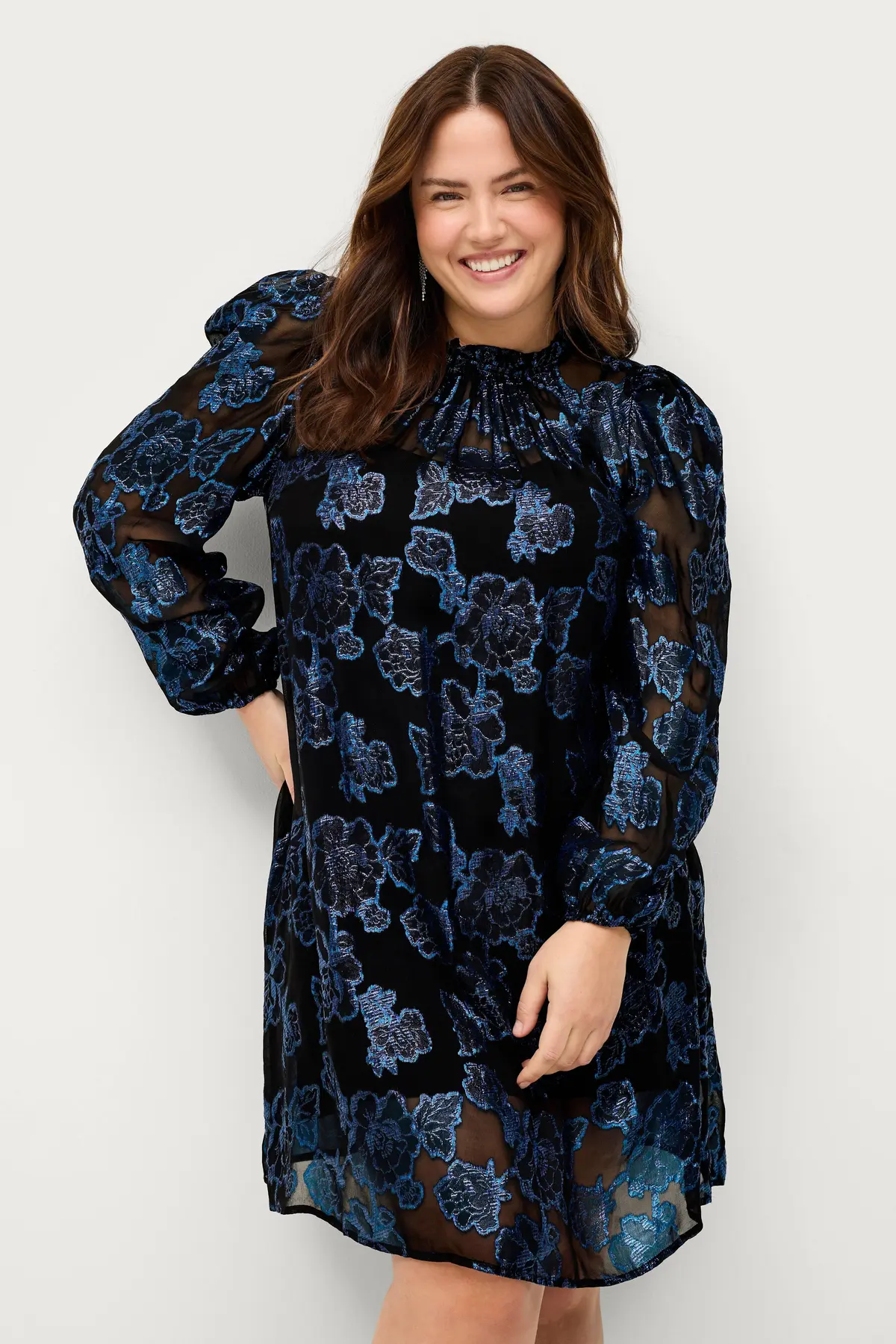 Kjole mKlea L/S Blk Dress Black