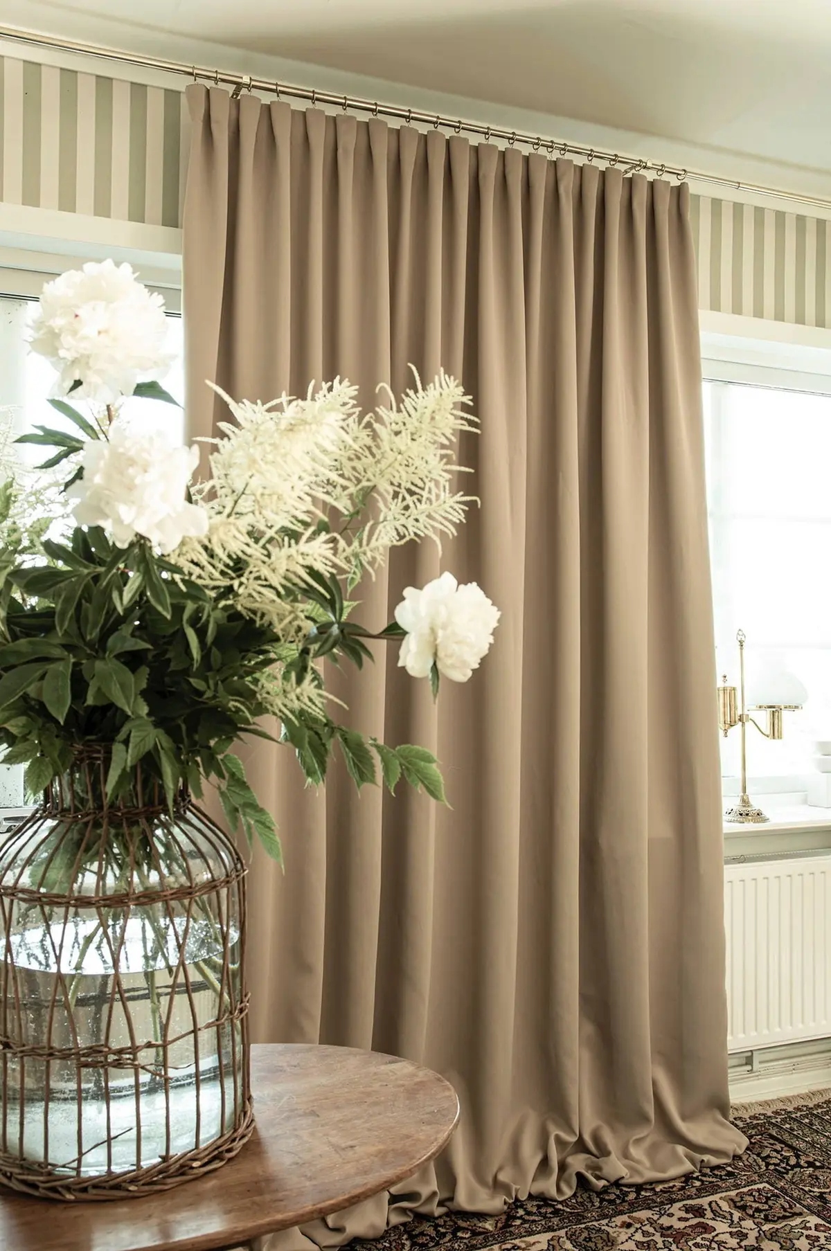 Gardin Svala (recycle) 268x280 cm Beige
