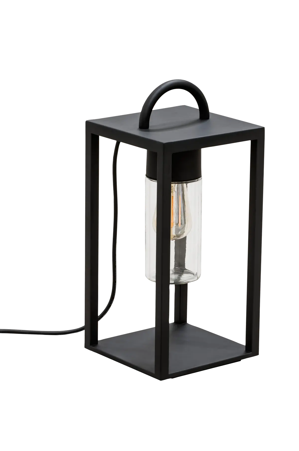 Gulvlykt Bologna E27 45,5 cm Svart