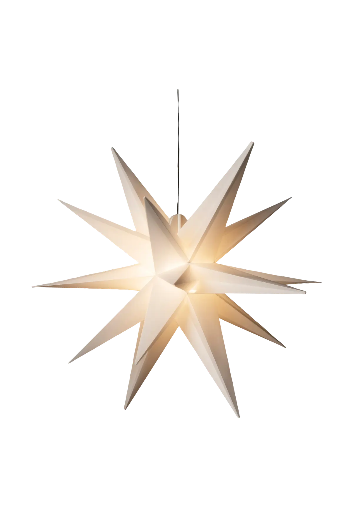 3-D Plaststjerne 80 cm
