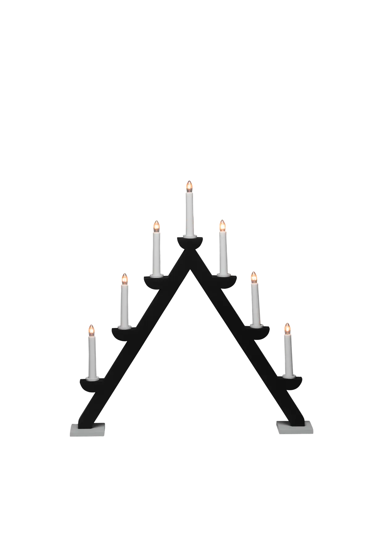 El-lysestake 7 lys tre 56 cm