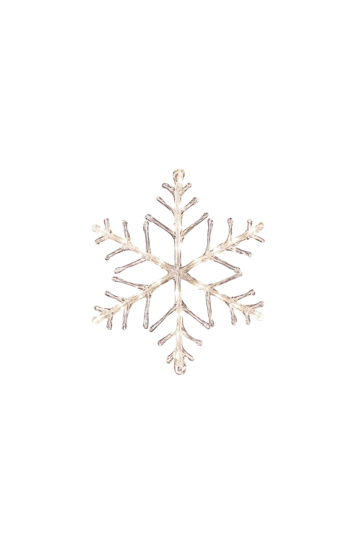 Snøkrystall 24 LED 40 cm