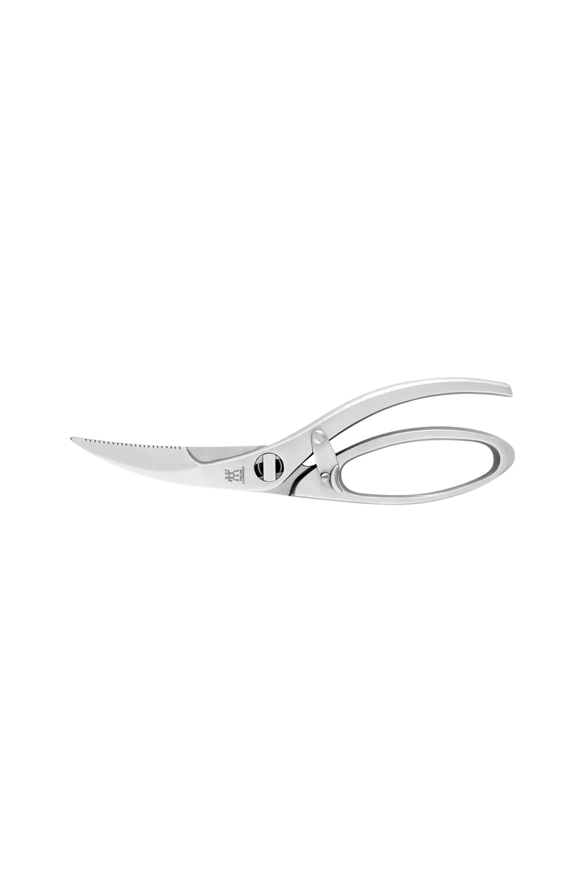 Kyllingsaks / fuglesaks 23,5 cm Nikkelbelagt messing