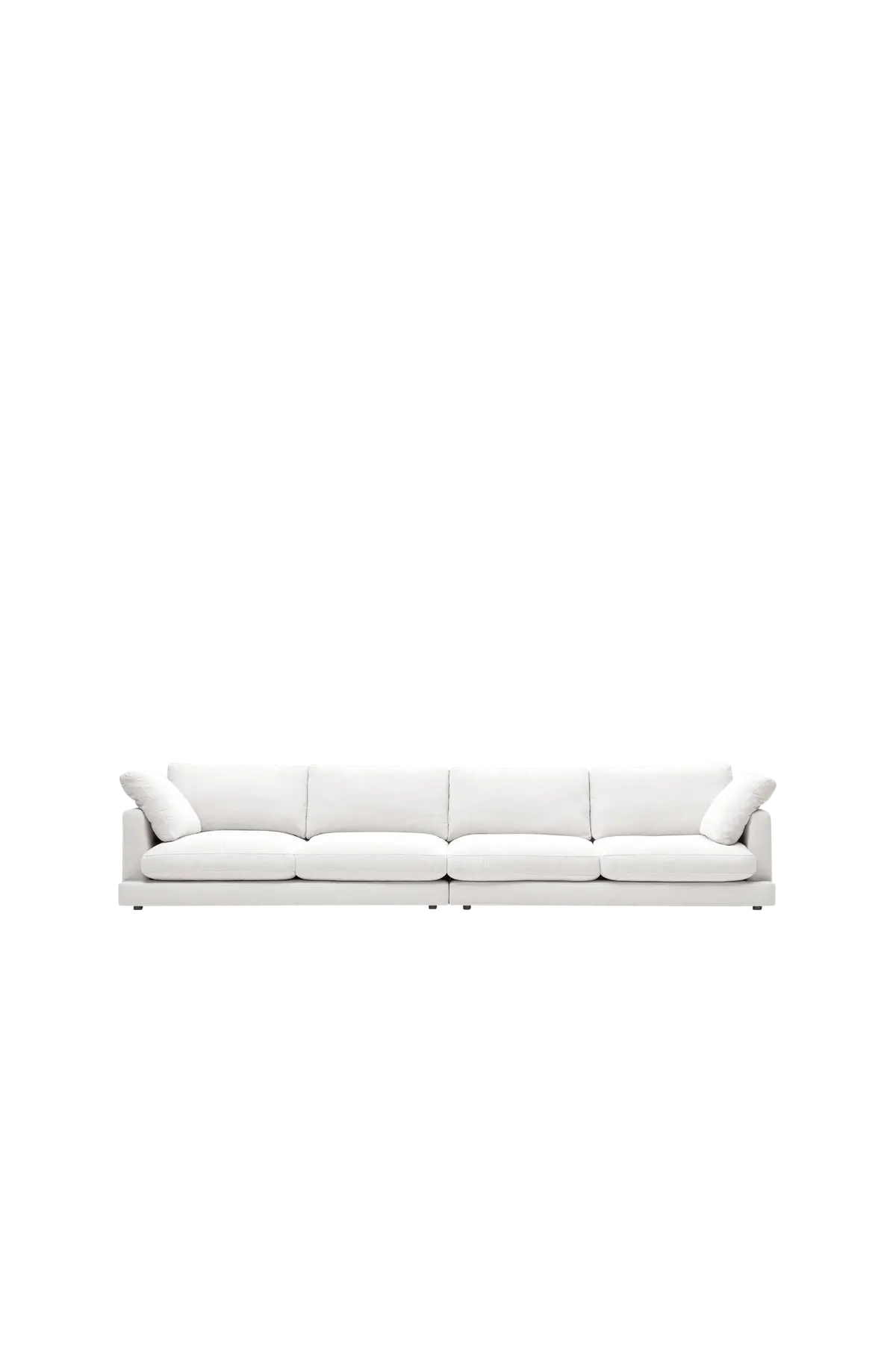 Sofa Gala, 6-seter Matt hvit hvit