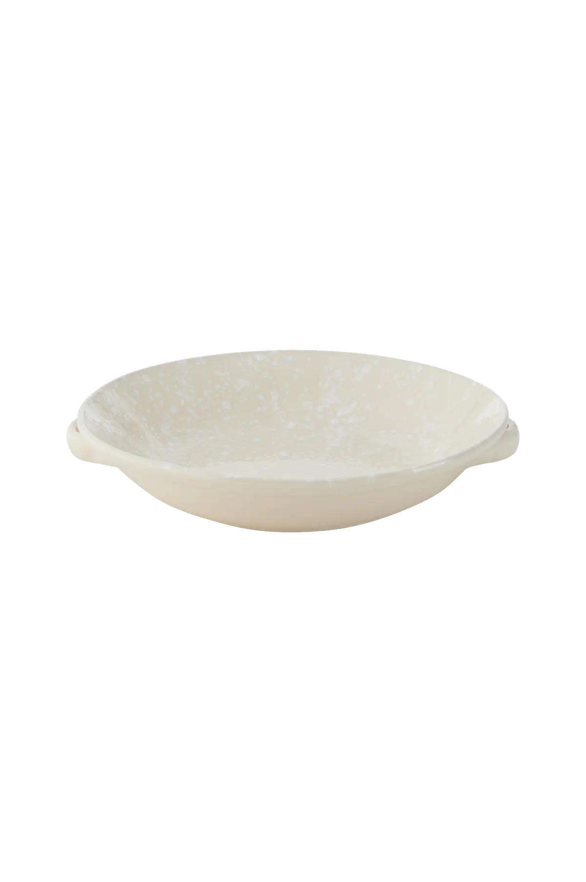 Serveringsfat Spruzzi 37 cm Matt hvit hvit