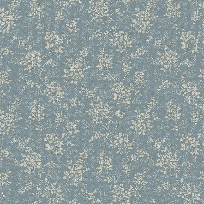 Tapet Hip Rose Blå 4728