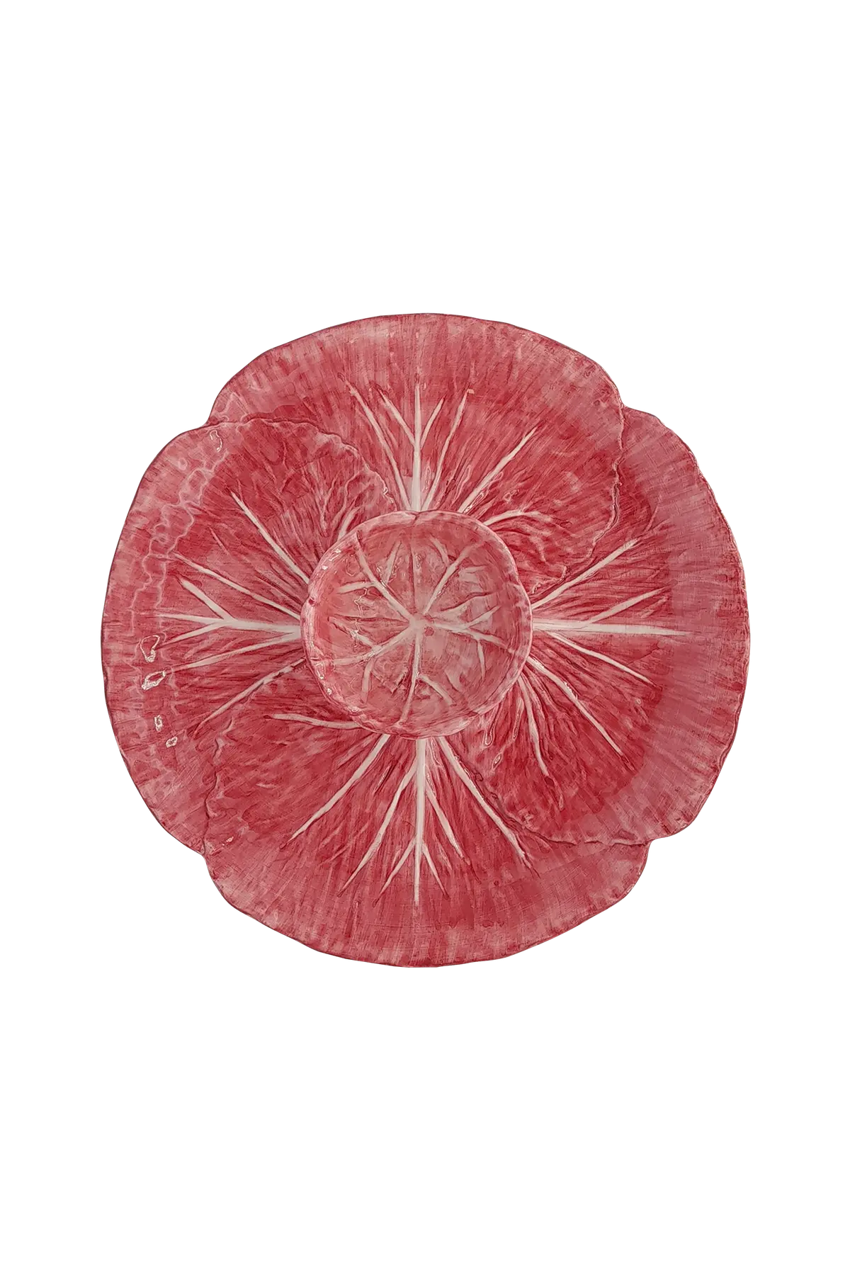 Forrett/Dippskål Radicchio diameter 30 cm Rød